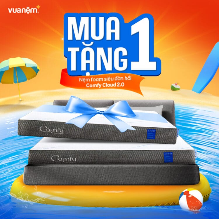 Nệm Comfy Cloud 2.0