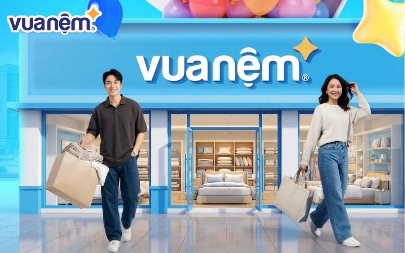 Mua nệm tuổi thọ cao chính hãng tại Vua Nệm uy tín