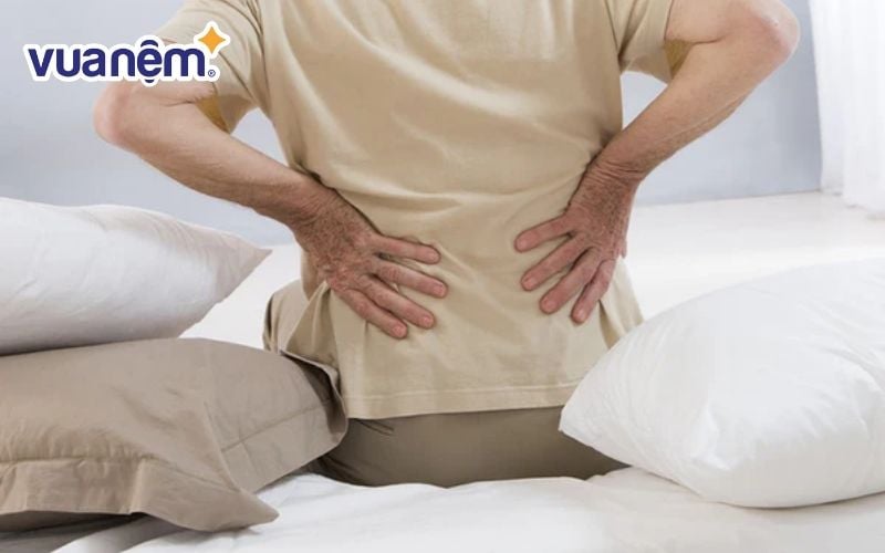 Độ cứng nệm ảnh hưởng tới cột sống