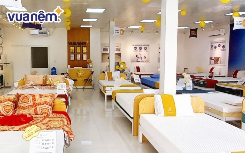 Chọn nệm phù hợp với các mẫu mã đa dạng tại Vua Nệm