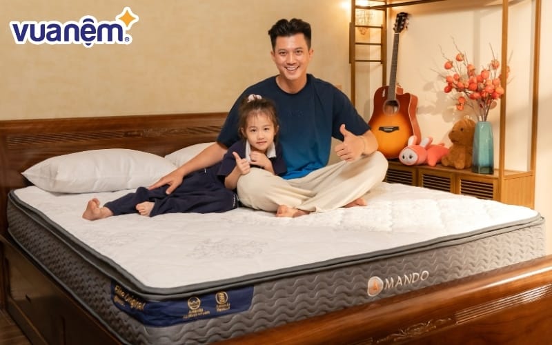 Nệm lò xo Amando Elite Original túi độc lập