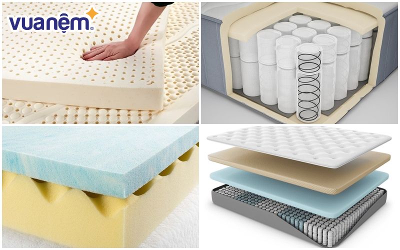 Chất liệu nệm ảnh hưởng đến độ bền của nệm