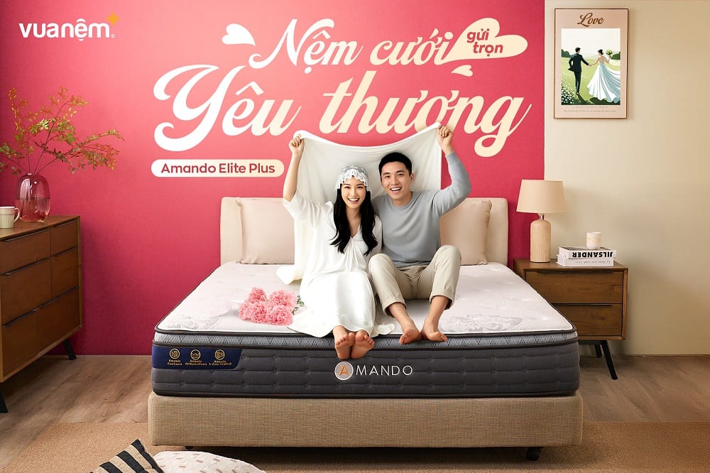Nệm cưới Amando Elite Plus