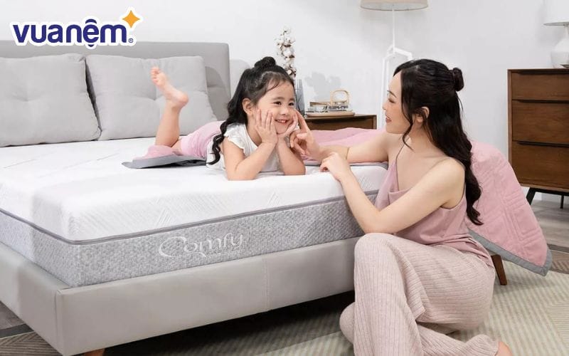 Nệm foam được đánh giá cao trong việc hỗ trợ cột sống