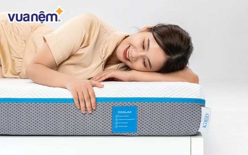 Chọn nệm thoáng mát, không bị hầm bí gây khó chịu giữa đêm
