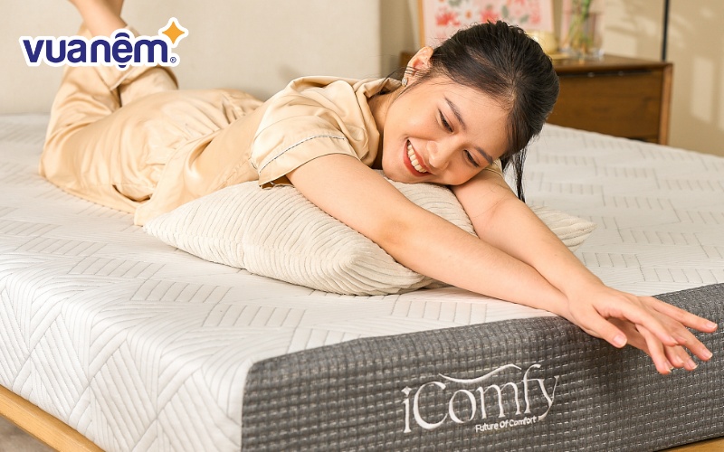 Một chiếc nệm phù hợp cho người hay đổ mồ hôi giúp duy trì nhiệt độ lý tưởng khi ngủ