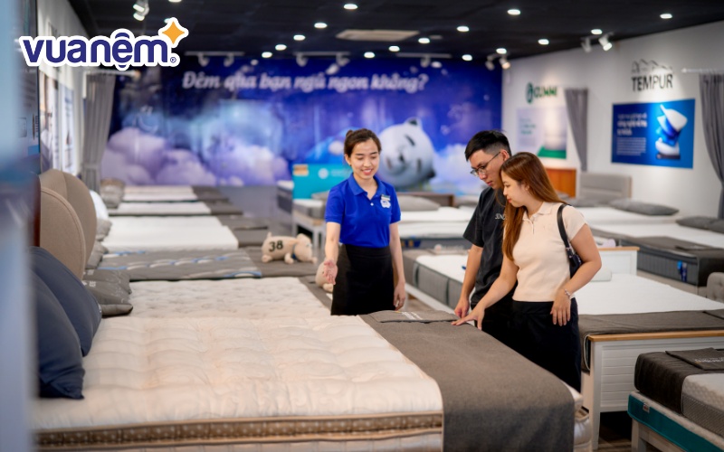 Vua Nệm cung cấp nệm phù hợp cho người hay đổ mồ hôi với mức giá tốt, nhiều ưu đãi