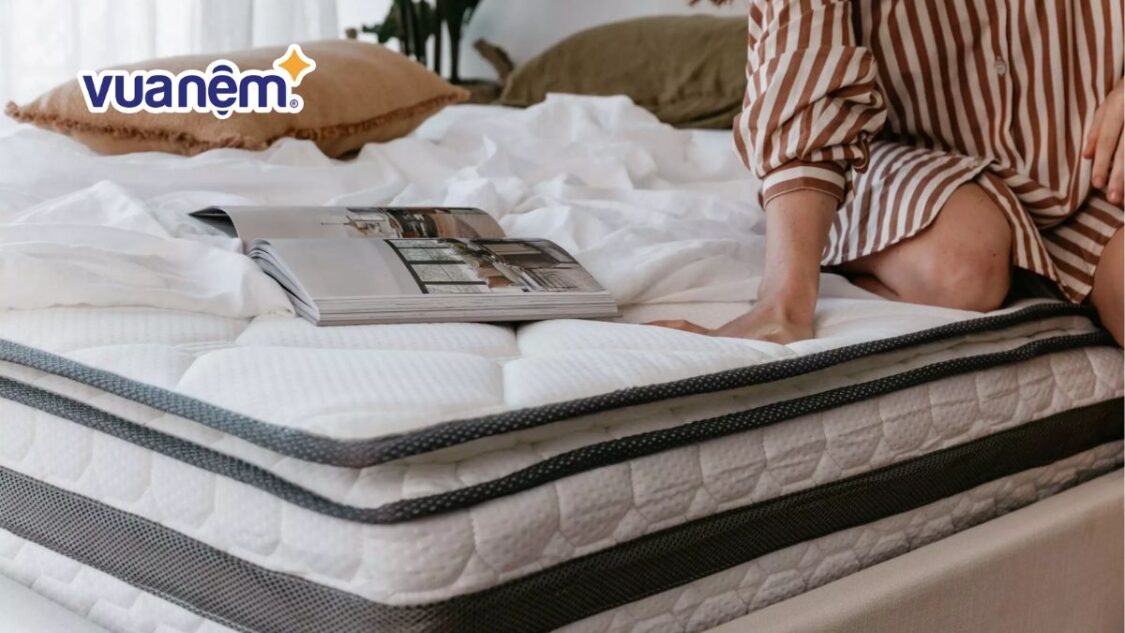 nệm quá cứng hoặc nệm quá mềm