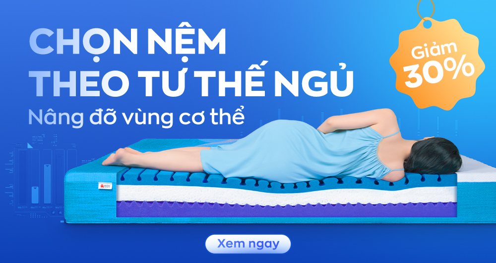 Chọn nệm theo tư thế ngủ