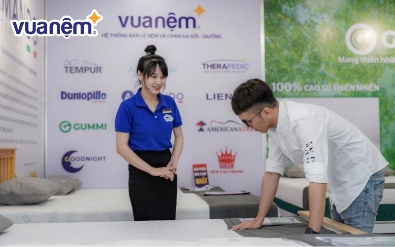 Chọn nệm chất lượng cho giấc ngủ ngon tại Vua Nệm