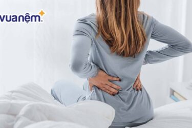ngủ trên nệm không phù hợp