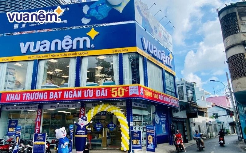 Vua Nệm hiện diện trên khắp toàn quốc để mang giấc ngủ ngon đến cho mọi nhà