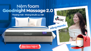 TikToker Hằng Mandu tìm ra giải pháp tối ưu giấc ngủ nhờ Goodnight Massage 2.0