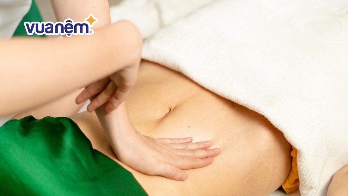xoa bụng trước khi ngủ có tác dụng gì