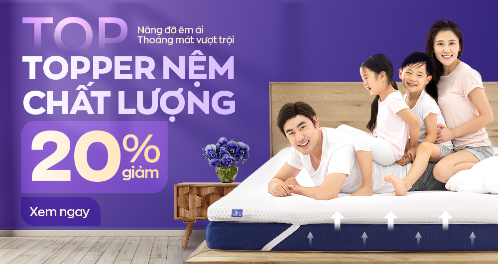 Topper nệm