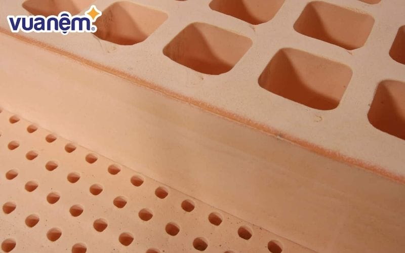 Nệm có tuổi thọ cao nhất hiện nay là nệm cao su với độ bền lên tới 15 năm