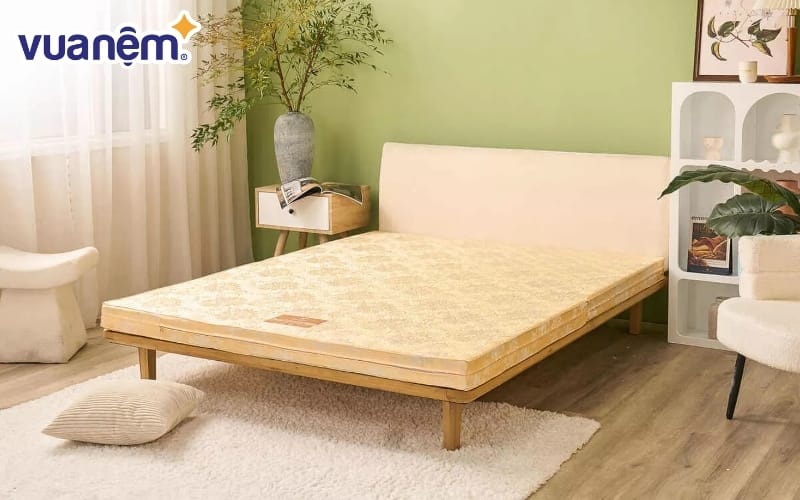 Nệm bông ép Wonjun Pure Carbon kháng khuẩn