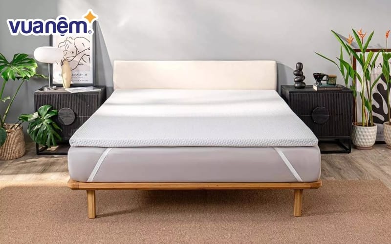 Làm mềm nệm bông ép quá cứng bằng cách dùng topper
