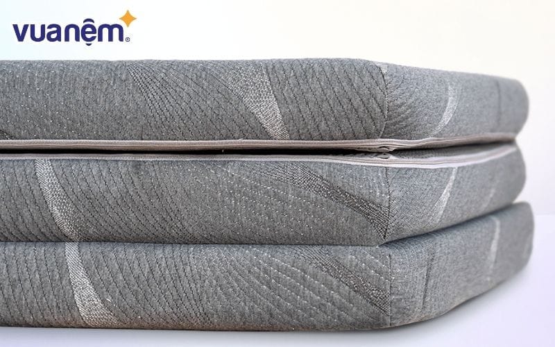 Chọn nệm bông ép gấp 3 giúp tiết kiệm không gian cho phòng ngủ nhỏ