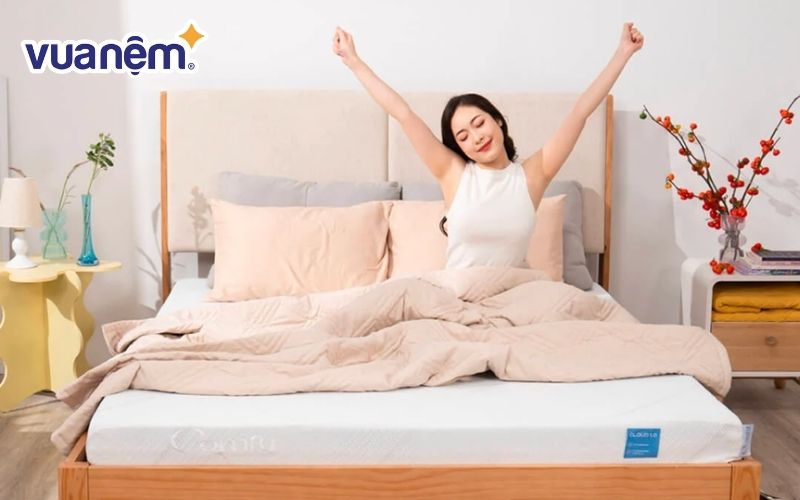 Một chiếc nệm chất lượng, nâng đỡ tốt giúp cải thiện giấc ngủ đáng kể