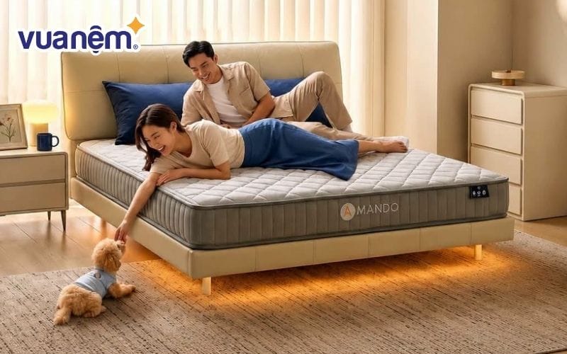 Chọn nệm theo thẩm mỹ chung của phòng ngủ