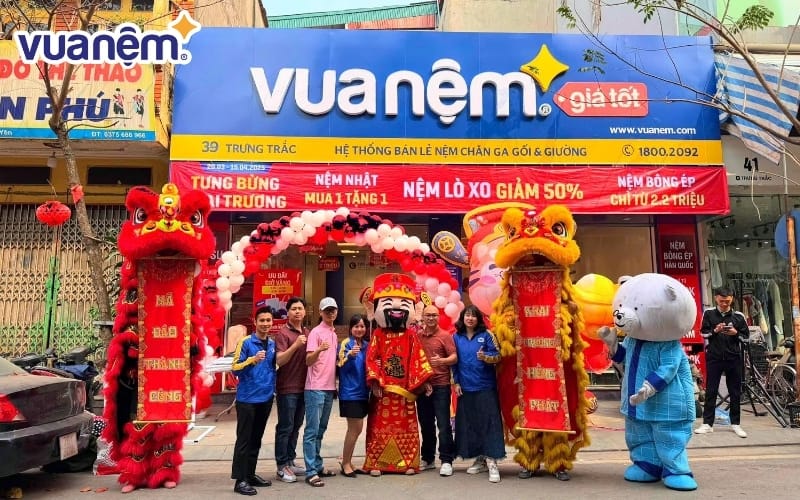 Vua Nệm - Địa chỉ mua chăn ga gối đệm Vĩnh Phúc đáng tin cậy