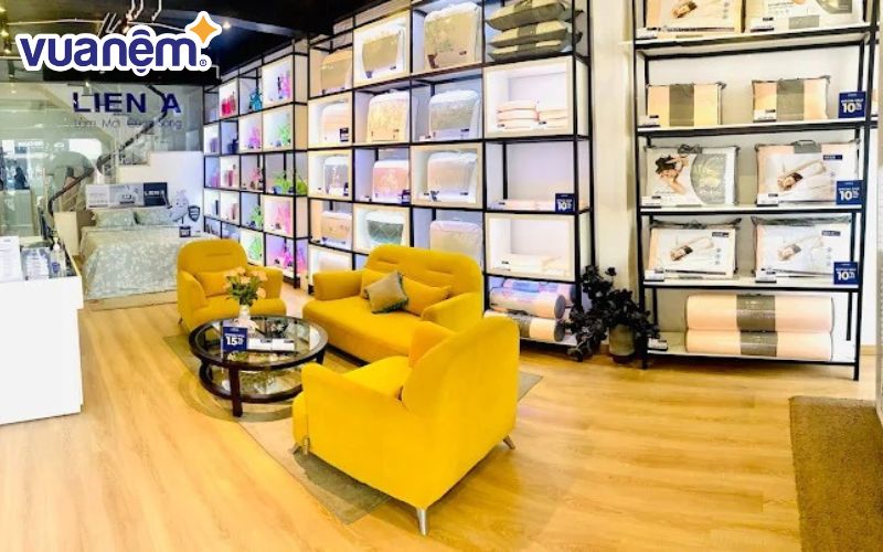 Showroom nệm Liên Á tại Bình Dương
