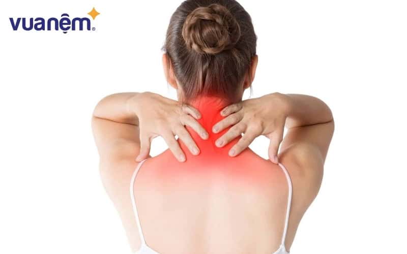 đau vai gáy Khi bị đau vai gáy hoặc các vấn đề khác bạn nên thay đệm mới để phù hợp với cơ thể