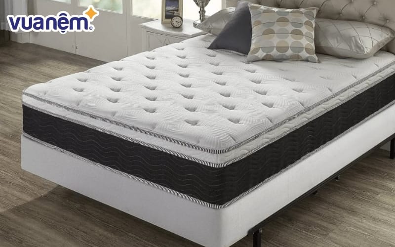 Một công dụng khác của nệm lò xo đó là nó giúp khiến cho không gian phòng ngủ của bạn trở nên sang trọng
