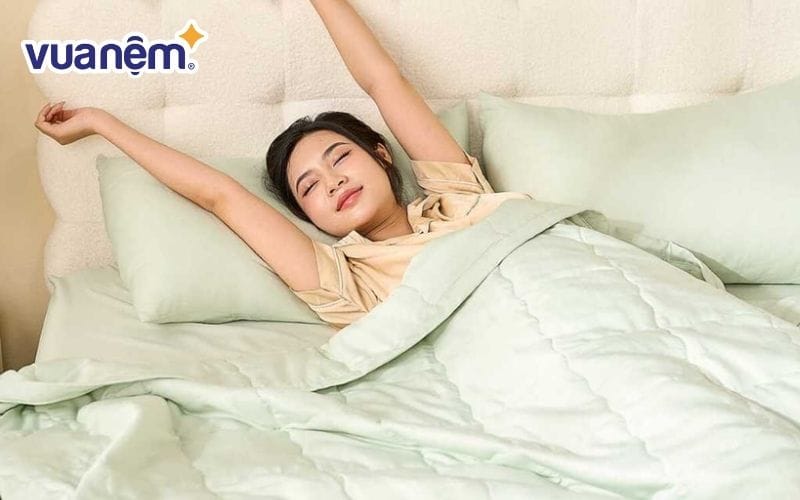 Chăm sóc sức khỏe và giấc ngủ trong thai kỳ với sản phẩm từ Vua Nệm