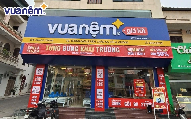Nên mua nệm foam và nệm bông ép ở Vua Nệm để đảm bảo chất lượng