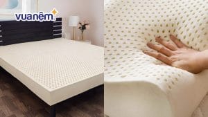 So sánh nệm cao su thiên nhiên và nệm cao su nhân tạo