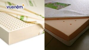 So sánh từ A-Z nệm cao su tự nhiên và nệm cao su tổng hợp
