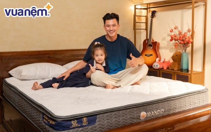 Nệm lò xo Amando Elite Original túi độc lập