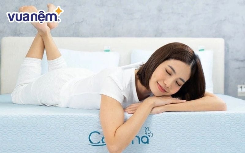 Nệm foam với thiết kế mềm mại ôm sát cơ thể giúp ngủ ngon hơn