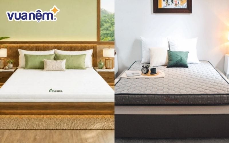 Nên chọn mua nệm cao su tự nhiên hay nhân tạo?