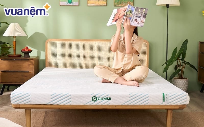 Đệm cao su có khả năng nâng đỡ cơ thể tối ưu