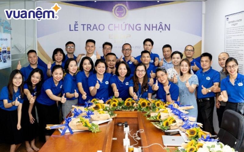 Nhân viên Vua Nệm được tham gia vào các chương trình huấn luyện chuyên sâu