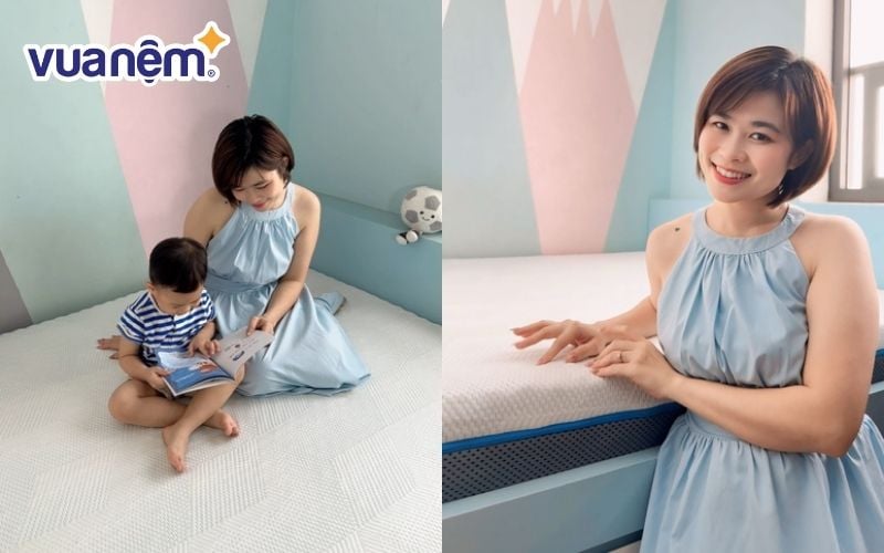Review nệm iComfy Coolax từ KOC Linh Gấu