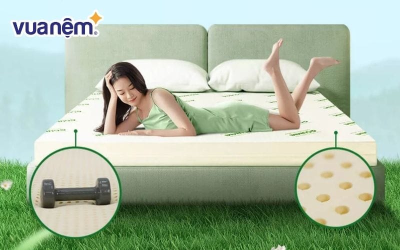 Nệm Gummi Classic nâng đỡ cơ thể hoàn hảo, hỗ trợ sức khỏe xương khớp