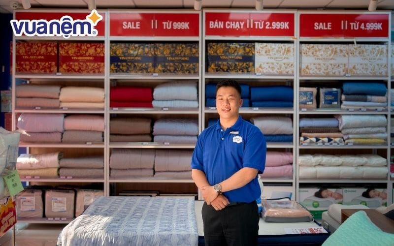 Trải nghiệm mua nệm giá tốt với hàng ngàn khuyến mãi tại Vua Nệm