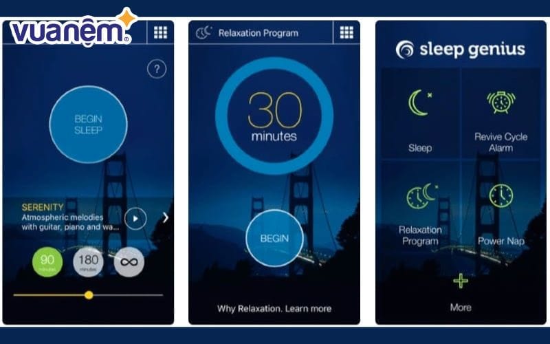 Ứng dụng Sleep Genius