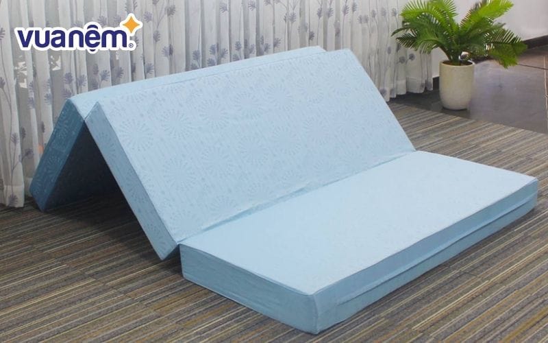 Ưu tiên đệm nằm đất gấp gọn để tiện lợi di chuyển