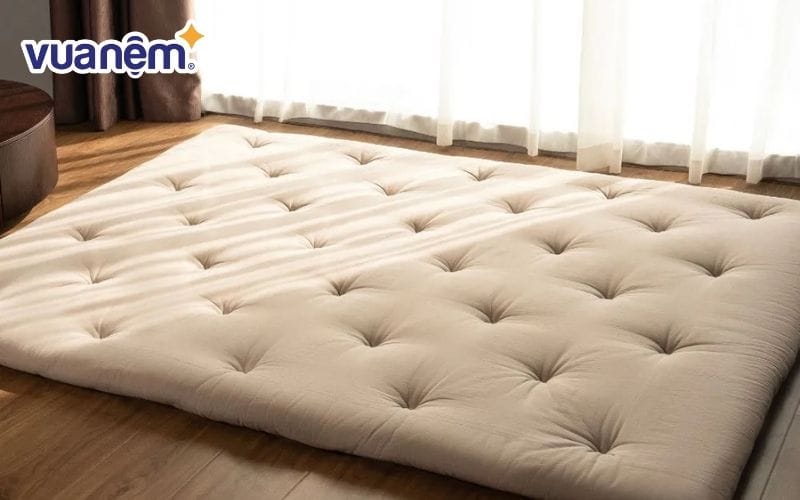 Ưu tiên khả năng chống ẩm của nệm khi đặt dưới đất