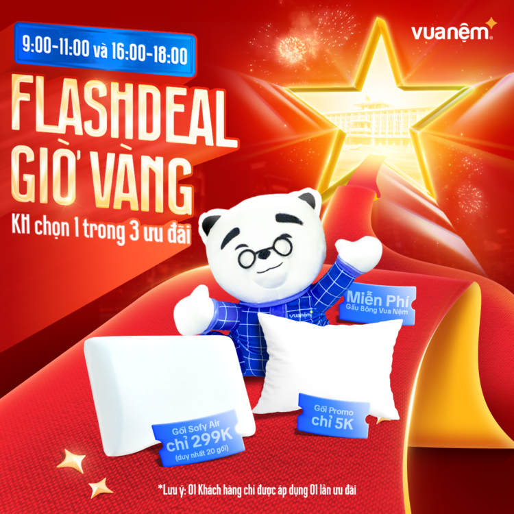 [FLASH DEAL] Check-in giờ vàng – Nhận quà tặng và ưu đãi hấp dẫn 