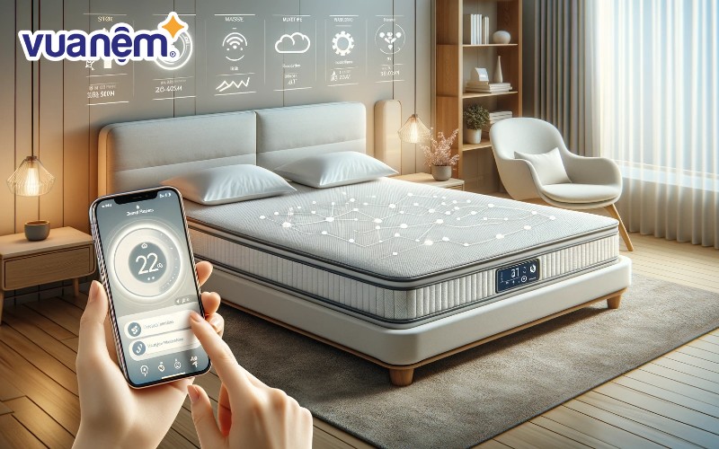 Với sự phát triển của công nghệ, xu hướng chọn mua nệm thông minh đang lên ngôi