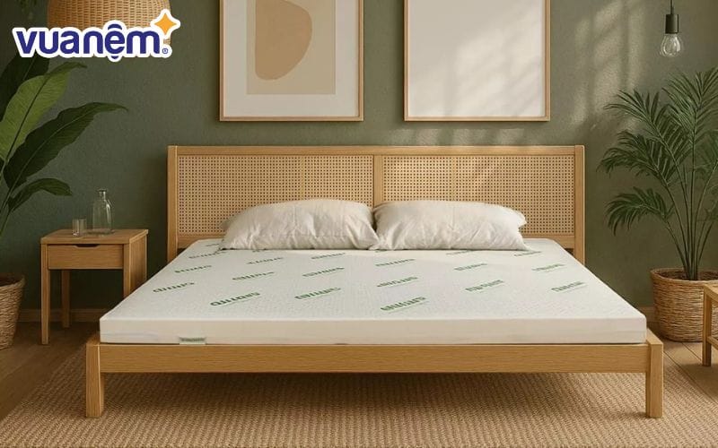 Cách chọn nệm cho chung cư - Nệm cao su có độ bền cao