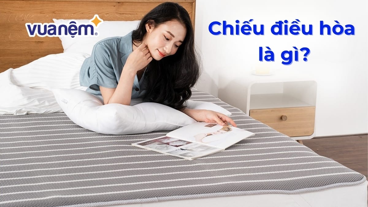 Chiếu điều hòa là gì? Gợi ý top 4 chiếu điều hòa làm mát, êm ái, dễ vệ sinh