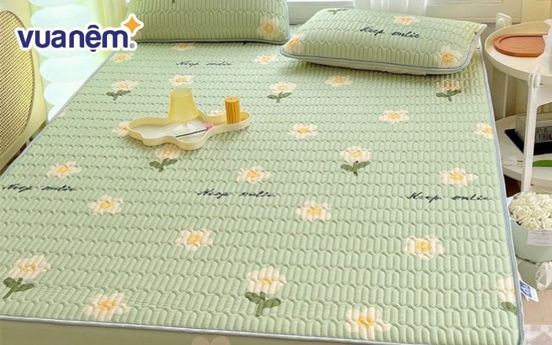 Chiếu Tencel điều hòa có thiết kế rất đẹp mắt