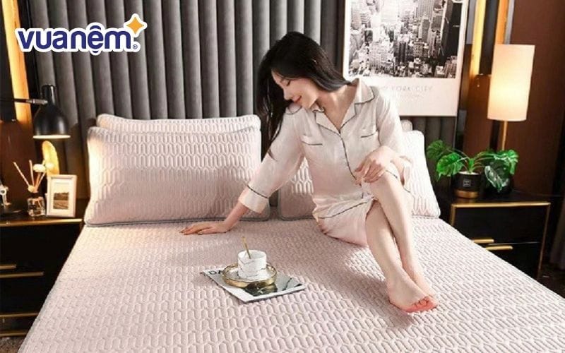 Chiếu Tencel mềm mại, êm ái khi nằm